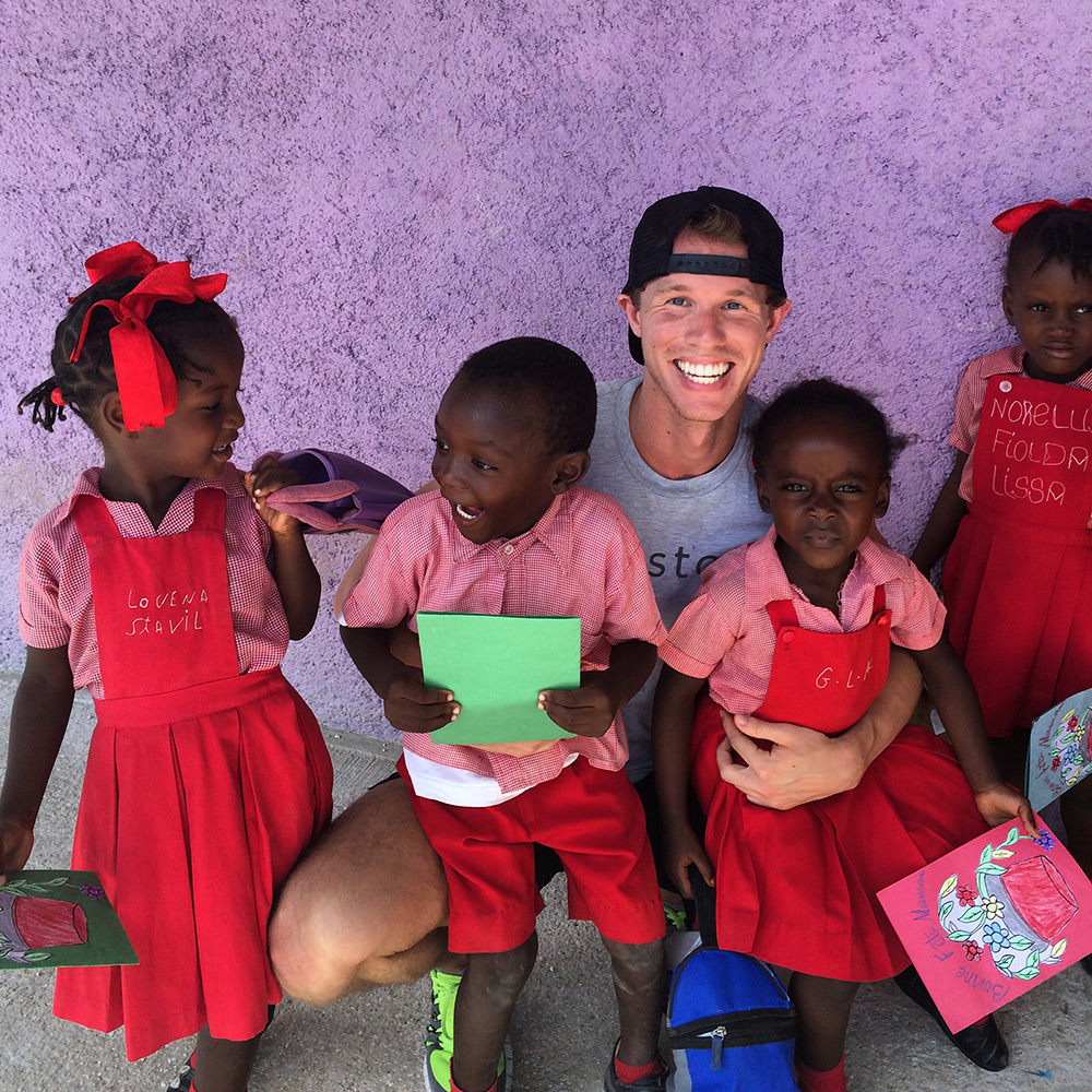 Justin in Haiti