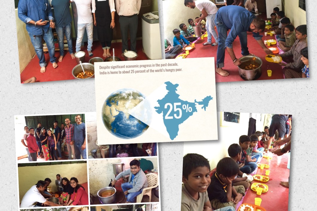 Feed the Needy - Food Program at Salesforce India