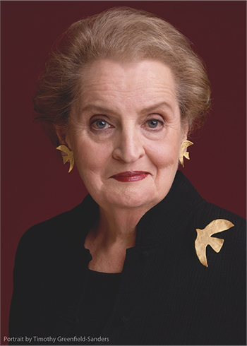 Dr. Madeleine K. Albright will be speaking at the Salesforce.org Higher Ed Summit in 2018.