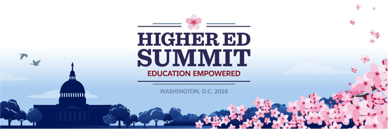 Check out the amazing speakers at Higher Ed Summit 2018. Attend and learn about Salesforce higher education, HEDA, meet your peers and more!