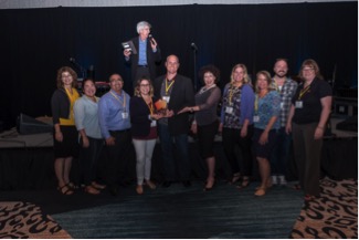 Salesforce for Higher Education - Higher Ed Summit awards group photo
