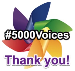 500 Voices - Thank you! 