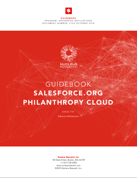 Philanthropy Cloud Guidebook