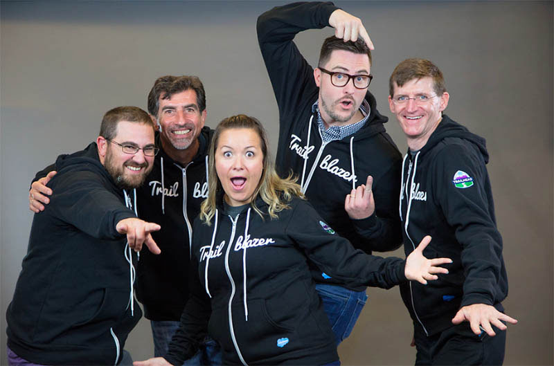Salesforce MVPs gather at the Community Sprint in Denver, 2018