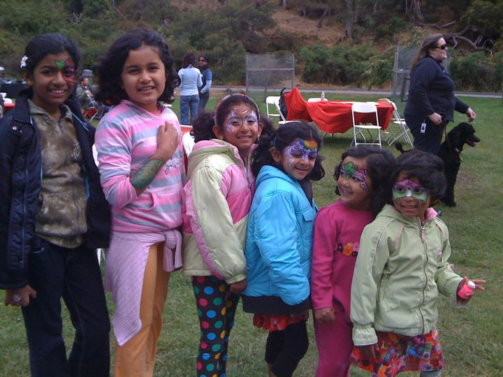 Employees’ kids at a team picnic at Golden Gate Park. Photos courtesy of Saradha Rajagopalan