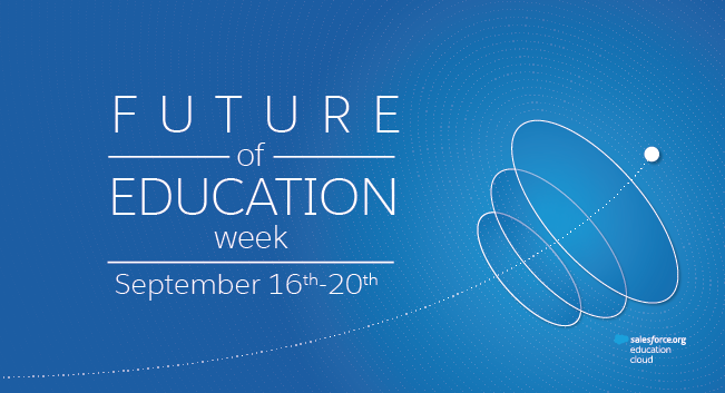 Future of Education week is September 16-20, 2019