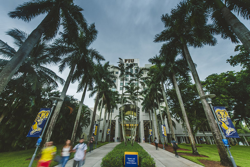 The Florida International University campus. Photo credit: FIU