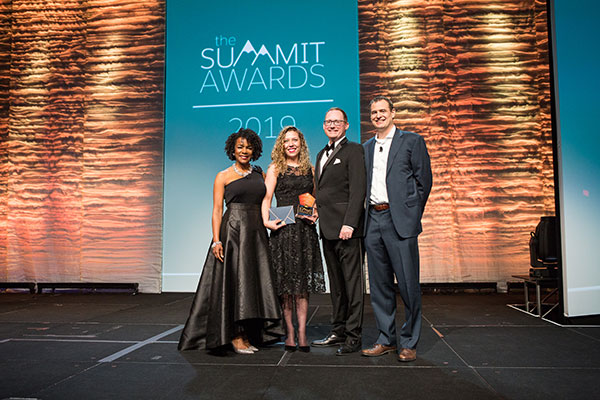 Photo from the Higher Ed Summit Awards 