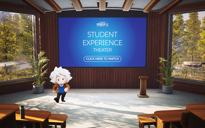 The Student Experience Theater at Higher Ed Summit 2020